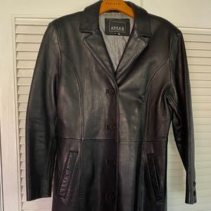 Black Leather coat